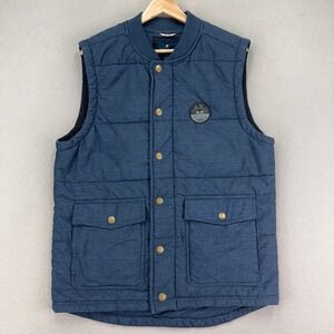 Roark Quilted Navy Blue Puffer Vest